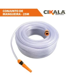 Mangueira Transparente em PVC 25 M - Qualidade e Flexibilidade para Uso Doméstico e Industrial