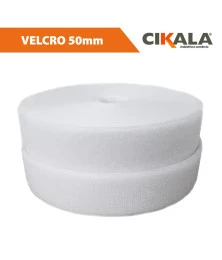 Velcro Macho e Fêmea Branco Medida 50mm x 01 M
