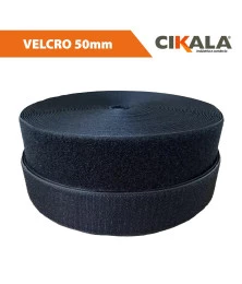 Velcro Macho e Fêmea Preto Medida 50mm x 01 M
