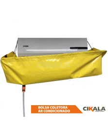 Bolsa Coletora para Limpeza de Ar Condicionado em Lona de PVC CK600 Micras