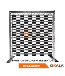 Lona Backdrop para Eventos Sob Medida