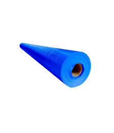 Lona em Polietileno CK300 Micras Azul 01x2,06 M - Proteção e Forração por Metro para Construção Civil