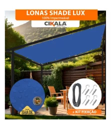 Tela Lona Sombreamento Impermeável Shade Lux Azul - A Melhor Opção para Sombreamento e Proteção Externa