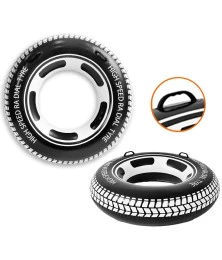 Boia Inflável Circular Pneu Radial 1,15 M - Um Toque de Diversão e Conforto