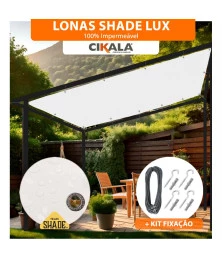 Tela Lona Sombreamento Impermeável Shade Lux Branca - A Melhor Opção para Sombreamento e Proteção Externa