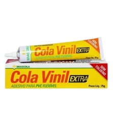 Cola Vinil PVC Extra 75g - Eficiência e Qualidade em Cada Aplicação
