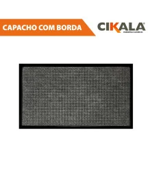 Tapete Capacho Antiderrapante Grafite 70x40cm - Ideal para Sua Porta de Entrada