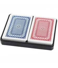 Jogo de Baralho com Cartas de Plástico 