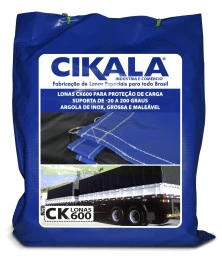 Lona de Caminhão Azul x Preta Emborrachada CK600 Micras - A Solução Perfeita para Proteção e Transporte Seguro