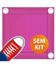 Capa de Segurança para Piscina Reposição CKP550 Rosa sem Kit de Instalação - Suporta Peso, Evita Quedas e Acidentes
