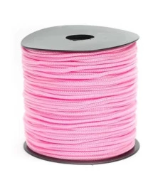 Rolo de Cordão Polipropileno Tutti Frutti 4mm 1/2KG para Artesanato Decoração Confecção de Brindes