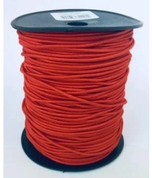 Rolo de Cordão Polipropileno Vermelho 4mm 1/2KG para Artesanato Decoração Confecção de Brindes