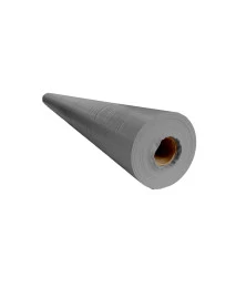 Lona em Polietileno CK300 Micras Cinza 01x2,06 M - Proteção e Forração por Metro para Construção Civil