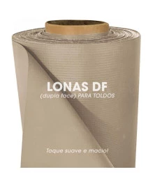 Lona para Toldo Areia Dupla Face 1x1,40 M em PVC - Perfeita para Toldos Retráteis e Cortinas