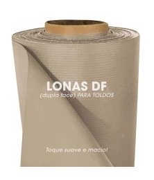 Lona para Toldo Areia Dupla Face 1x1,40 M em PVC - Perfeita para Toldos Retráteis e Cortinas