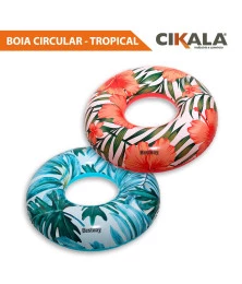 Boia Inflável Circular Tropical 1,19 M - A Melhor Escolha para Diversão na Piscina