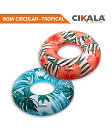 Boia Inflável Circular Tropical 1,19 M - A Melhor Escolha para Diversão na Piscina