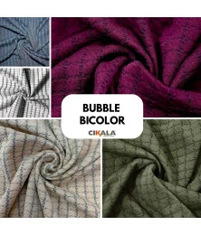 Tecido Bubble Stone Bicolor 01x1,50 M - Confeccione Roupas Femininas com Estilo e Personalidade