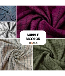 Tecido Bubble Stone Bicolor 01x1,45 M - Confeccione Roupas Femininas com Estilo e Personalidade