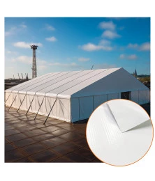 Lona para Cobertura Tenda e Pavilhões G320 em PVC - Ideal para Galpões Industriais e Comerciais