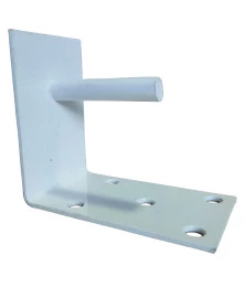 Suporte Mancal Branco com Pino para Toldo