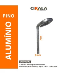 Pino em Alumínio Não Enferruja - Fixação Capas para Piscina