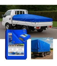 Lona CK300 Azul Para Caminhão Pequeno Porte Caminhonete