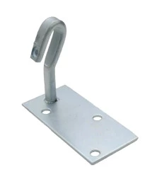 Mancal Lingueta Galvanizado Ponta para Toldo