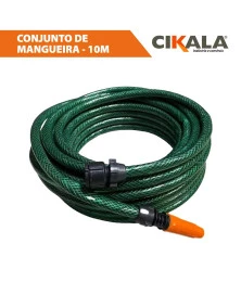 Mangueira Verde em PVC 10 M - Qualidade e Flexibilidade para Uso Doméstico e Industrial