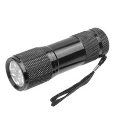 Lanterna de Led Mini em Alumínio 9 Leds 30 Lumens