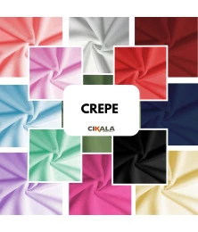 Tecido Crepe de Malha Creponada 01x1,50 M - A Escolha Perfeita para Moda Casual e Elegante
