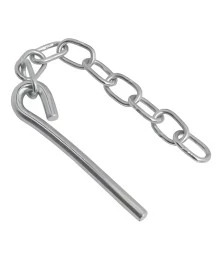 Pino de Trava com Corrente Galvanizado para Toldo