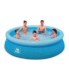 Piscina Inflável Redonda 4.600L 3,05x0,76 M - Garanta Momentos Refrescantes e Confortáveis no Verão