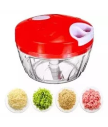 Processador Triturador Manual de Alimentos 170ml com 2 Lâminas