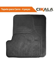 Jogo de Tapetes para Carro Universal 4 peças em Borracha - Diversos Modelos e Marcas