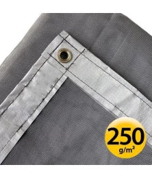 Tela Industrial Cinza para Caminhão – Ideal para Transportes de Recicláveis Grãos e Sucatas