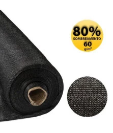Tela Fundo de Palco Preta 80% Sombreamento 4,00x1,00 M Eventos e Shows