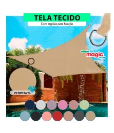 Tela Sombreamento para Áreas Externas Magic Cover 3x2 - Pergolados, Jardins e Churrasqueira
