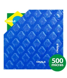 Capa Termica para Piscina 500 Micras Reforçada Azul - Aquecimento, Proteção contra Perda de Calor