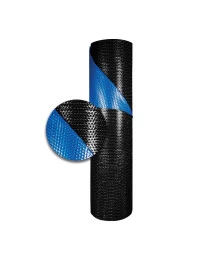 Capa Termica para Piscina Blackout 1x2,10 M Linear 300 Micras Preta e Azul - Aquecimento, Proteção contra Algas e Perda de Calor