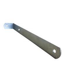 Patilha em L Aço Galvanizado 30 cm para Toldo