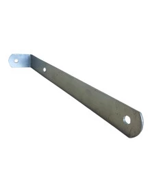 Patilha em L Aço Galvanizado 30 cm para Toldo