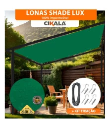 Tela Lona Sombreamento Impermeável Shade Lux Verde - A Melhor Opção para Sombreamento e Proteção Externa