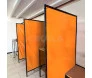 anúncio cortina de solda cores laranja 2