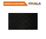 CAPACHO COM BORDA DIAGONAL PRETO